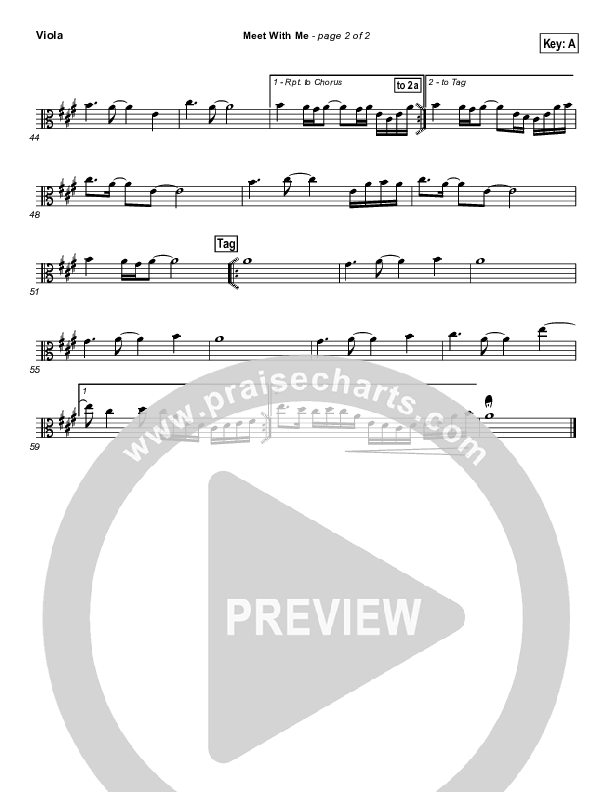 Meet With Me Viola (Paul Baloche)