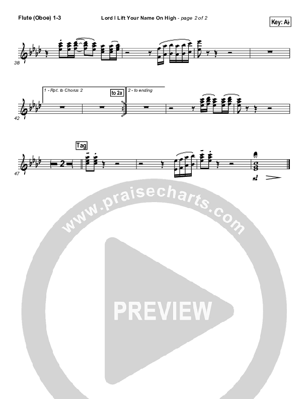 Lord I Lift Your Name On High Wind Pack (Lincoln Brewster)