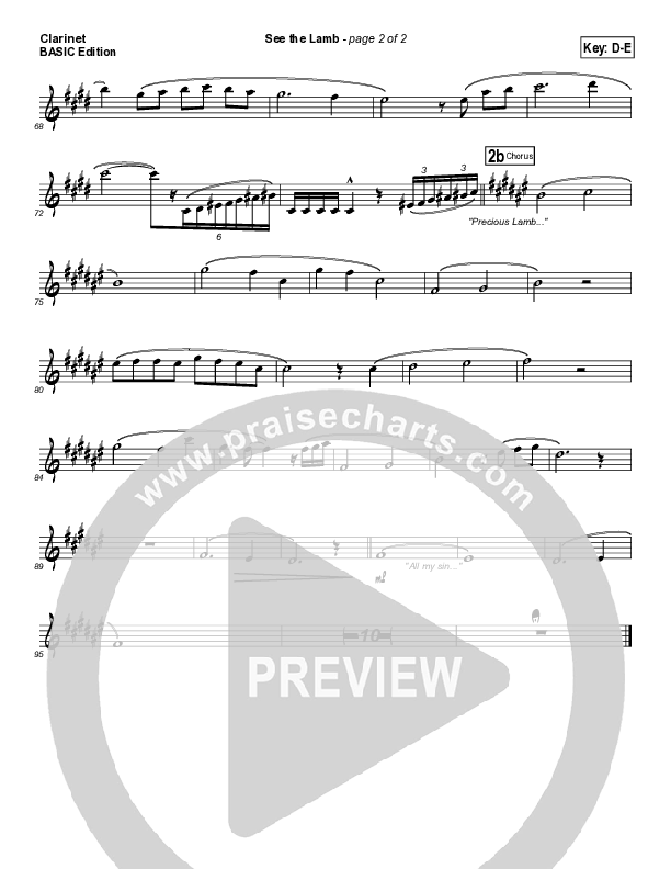 See the Lamb Clarinet (Dennis Jernigan)