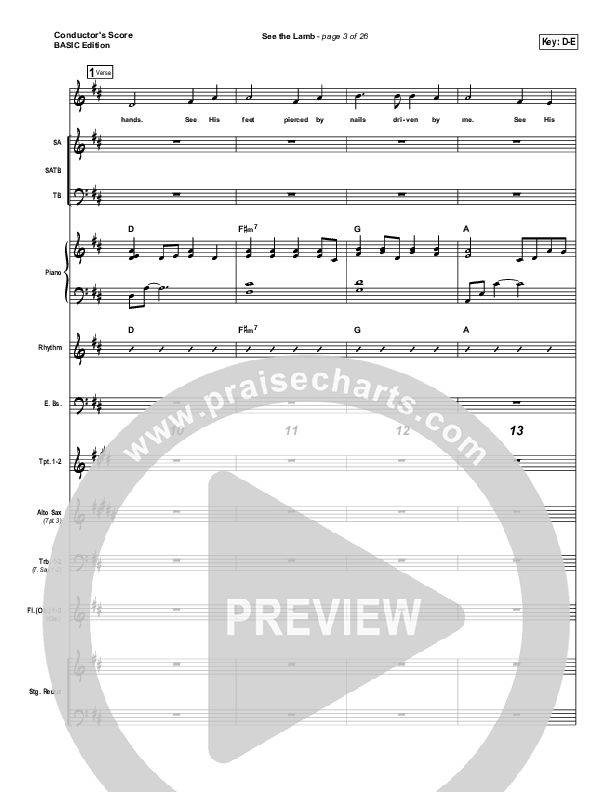 See the Lamb Orchestration (Dennis Jernigan)