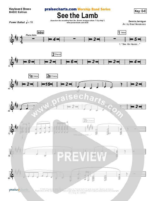 See the Lamb Synth Brass (Dennis Jernigan)