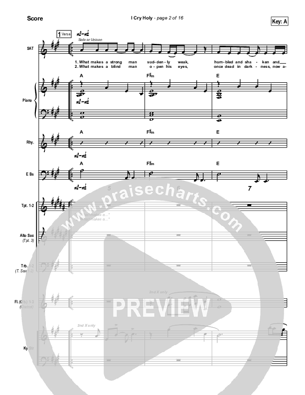 I Cry Holy Orchestration (Dennis Jernigan)