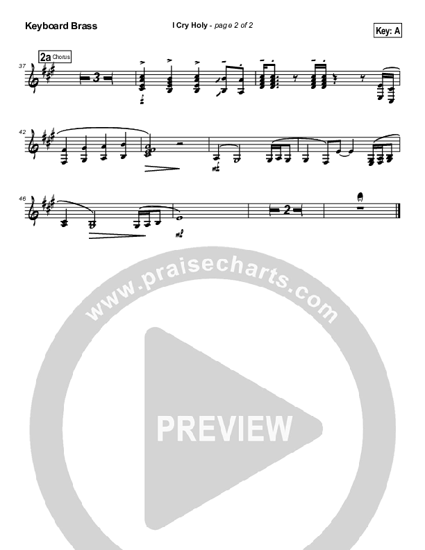 I Cry Holy Synth Brass (Dennis Jernigan)