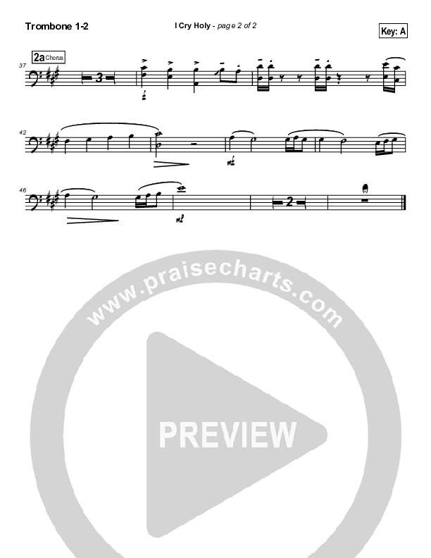 I Cry Holy Trombone 1/2 (Dennis Jernigan)