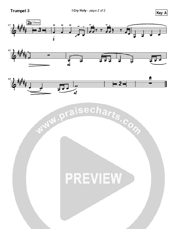 I Cry Holy Trumpet 3 (Dennis Jernigan)