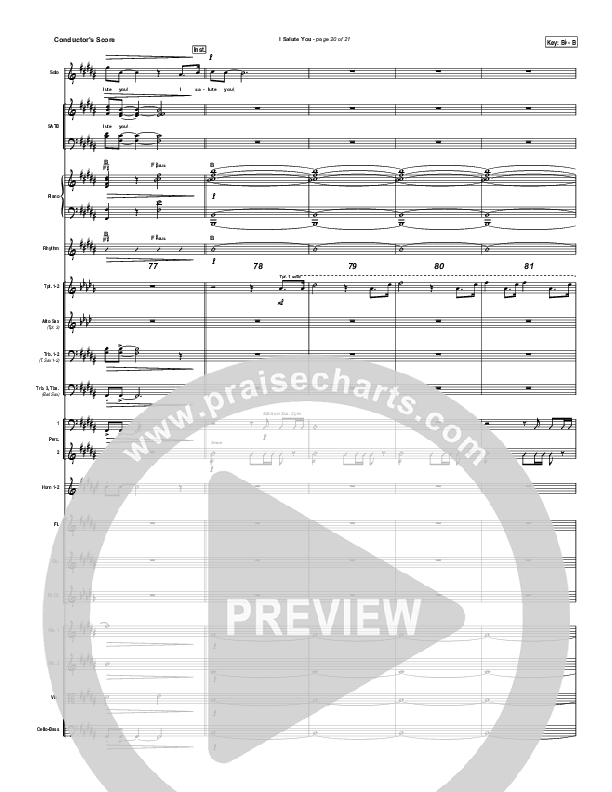 I Salute You Orchestration (Dennis Jernigan)