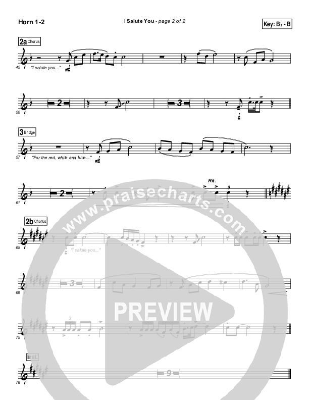 I Salute You French Horn 1/2 (Dennis Jernigan)