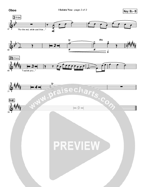 I Salute You Oboe (Dennis Jernigan)