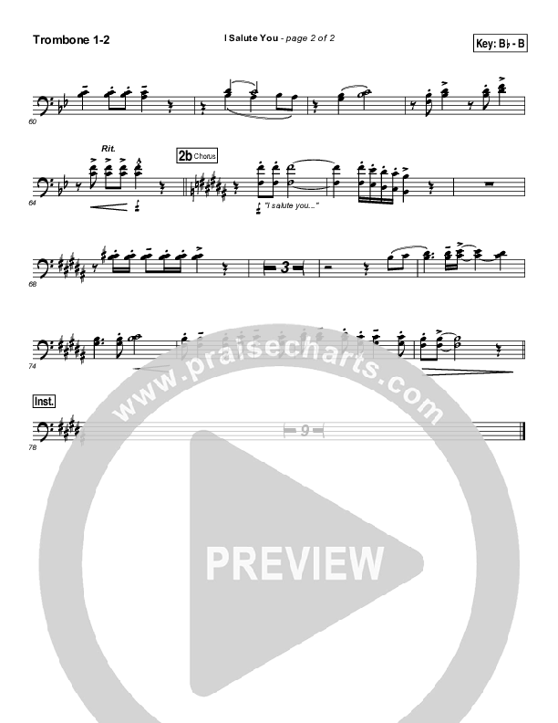 I Salute You Trombone 1/2 (Dennis Jernigan)