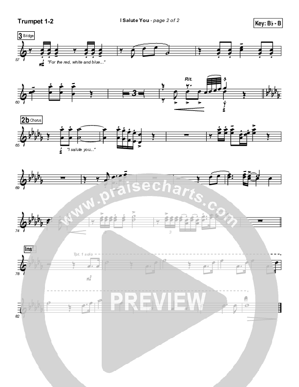 I Salute You Trumpet 1,2 (Dennis Jernigan)