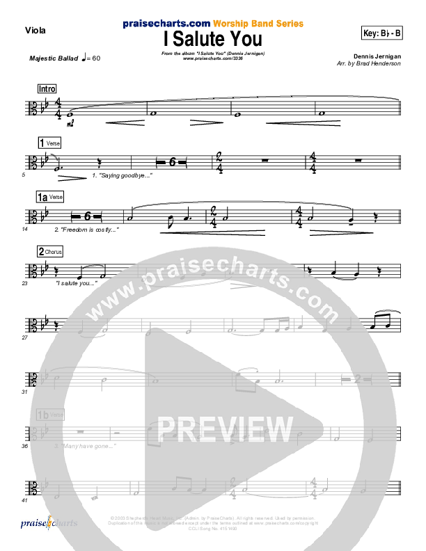 I Salute You Viola (Dennis Jernigan)