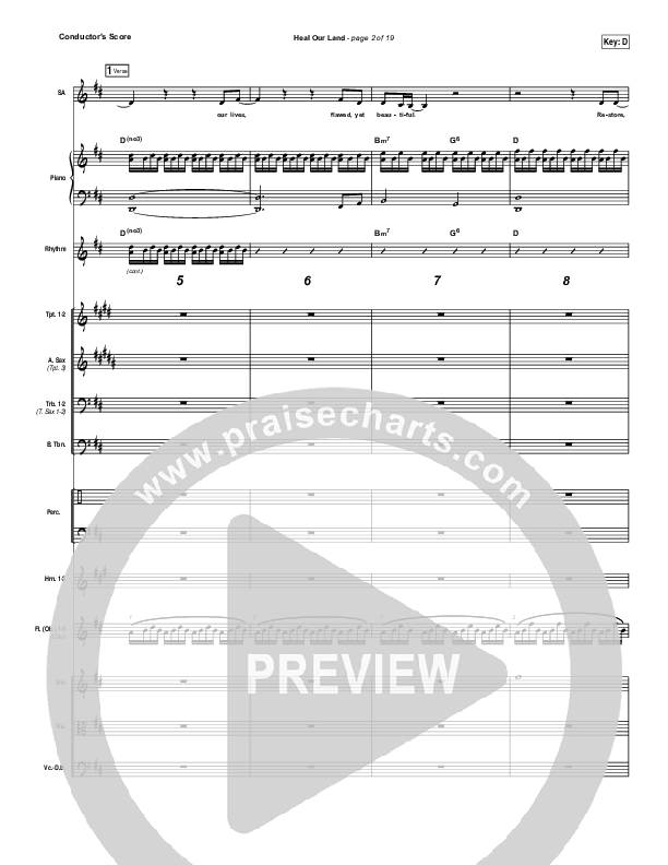 Heal Our Land Orchestration (Kari Jobe)