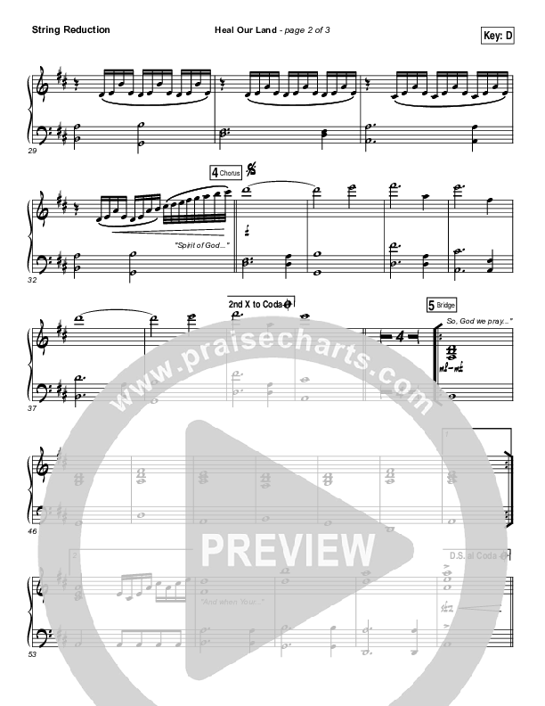 Heal Our Land Synth Strings (Kari Jobe)