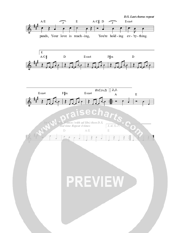 Gravity Of Love  Lead Sheet (The Brilliance)