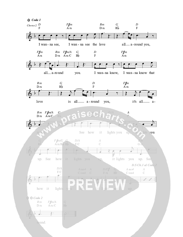 See The Love Lead Sheet (The Brilliance)