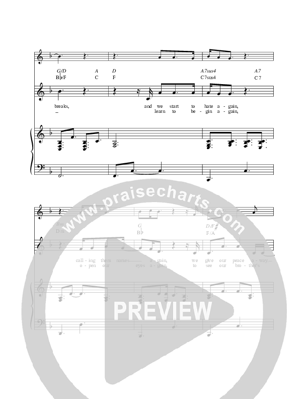 See The Love Piano/Vocal (The Brilliance)