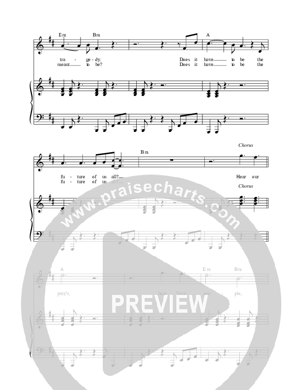 Hear Our Prayer Lead & Piano (The Brilliance)