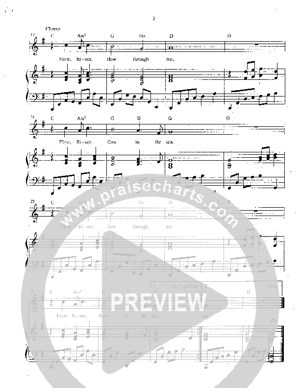 You Are The River Lead Sheet (Lenny Smith)