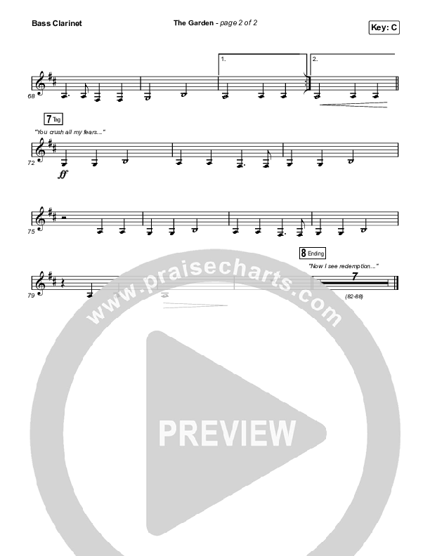 The Garden Bass Clarinet (Kari Jobe)