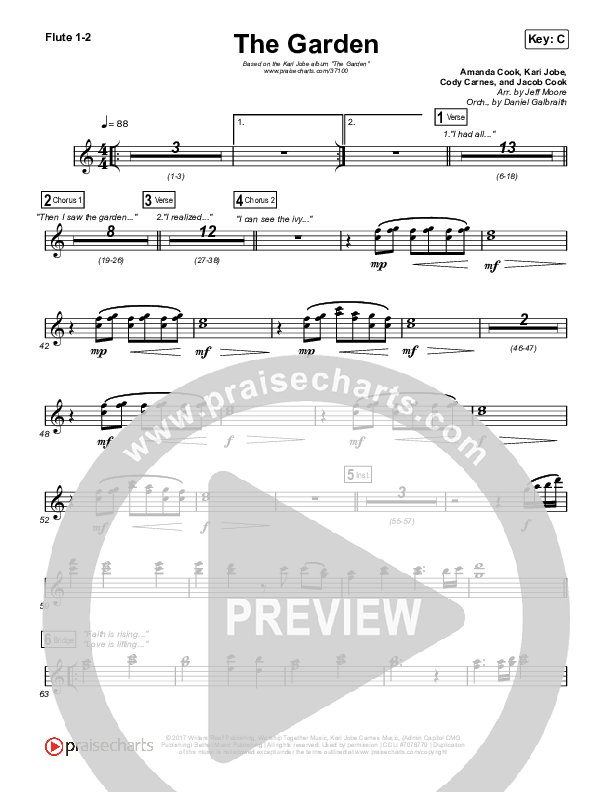 The Garden Flute 1,2 (Kari Jobe)