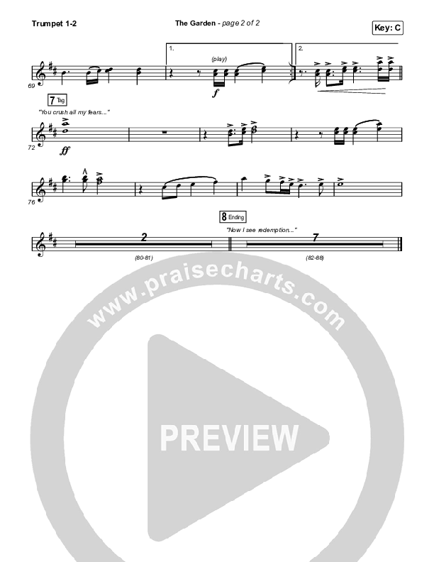 The Garden Trumpet 1,2 (Kari Jobe)