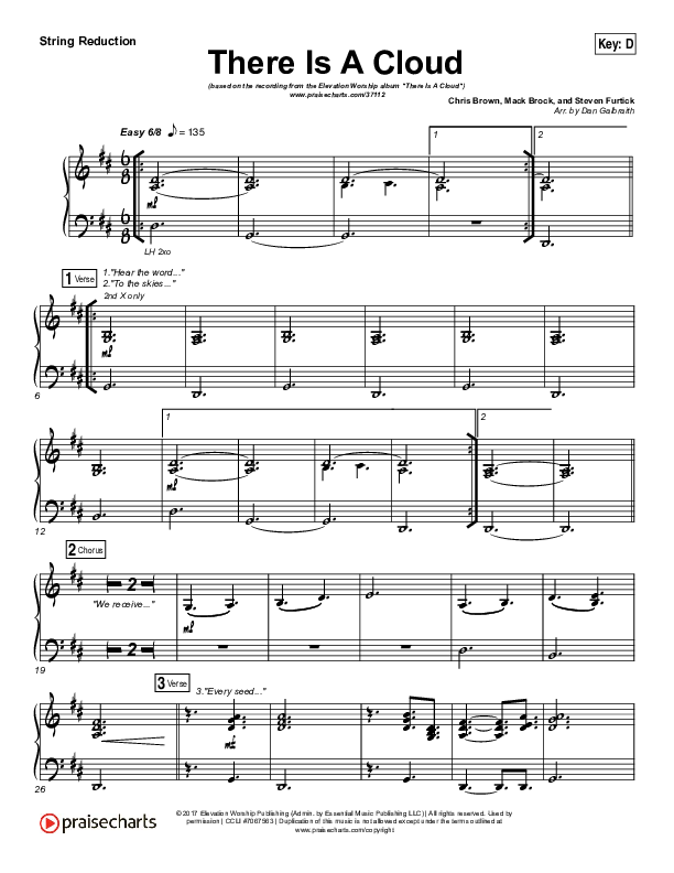 There Is A Cloud Synth Strings (Elevation Worship)