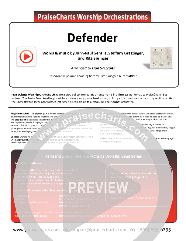 Defender Cover Sheet (Rita Springer)