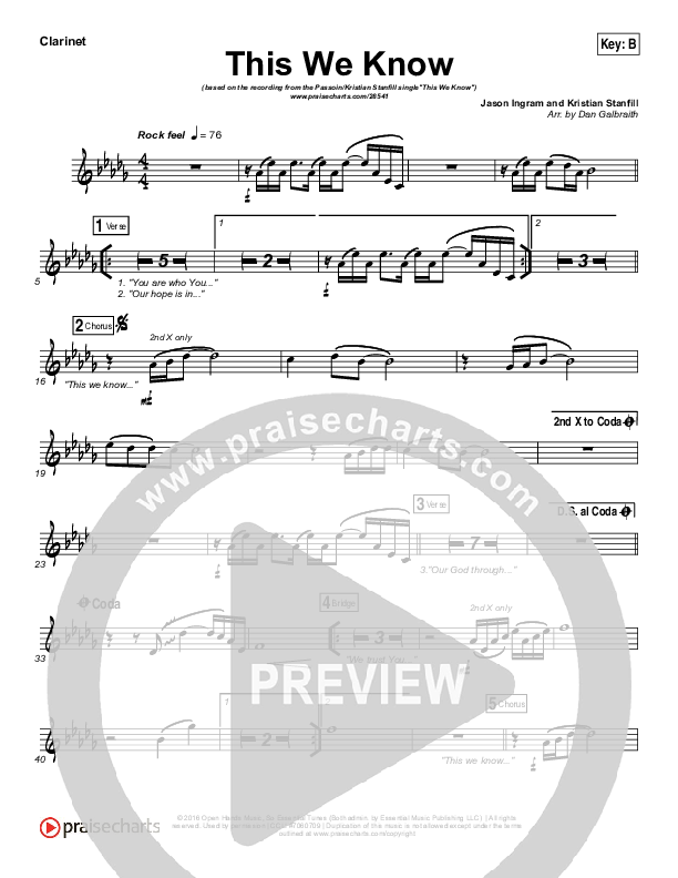 This We Know Wind Pack (Passion / Kristian Stanfill)