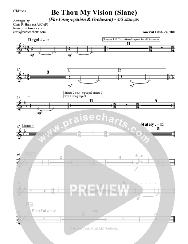 Be Thou My Vision Chimes (Chris Hansen)