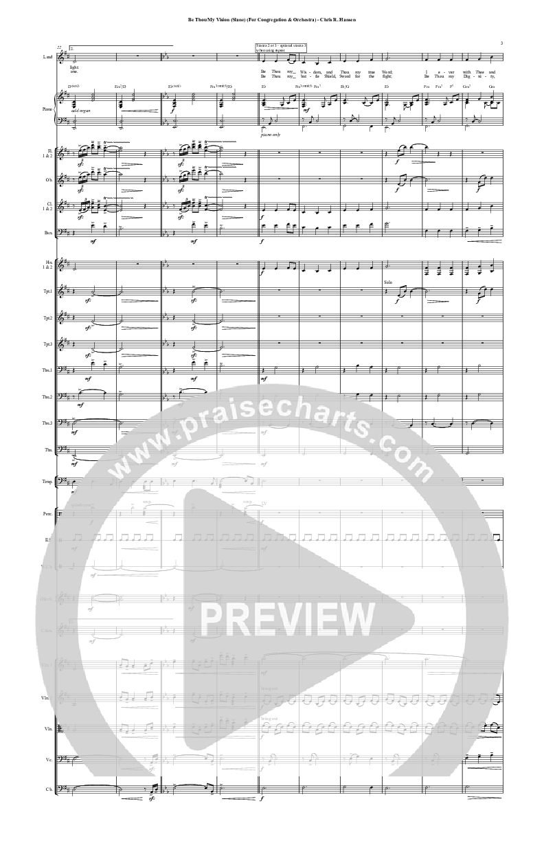 Be Thou My Vision Orchestration (Chris Hansen)