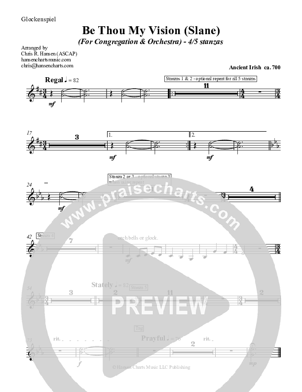 Be Thou My Vision Glockenspiel (Chris Hansen)