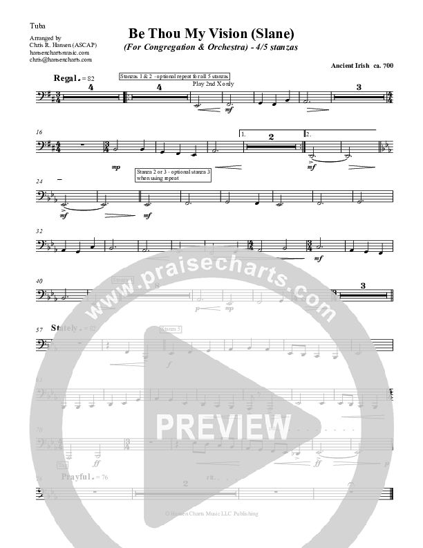 Be Thou My Vision Tuba (Chris Hansen)