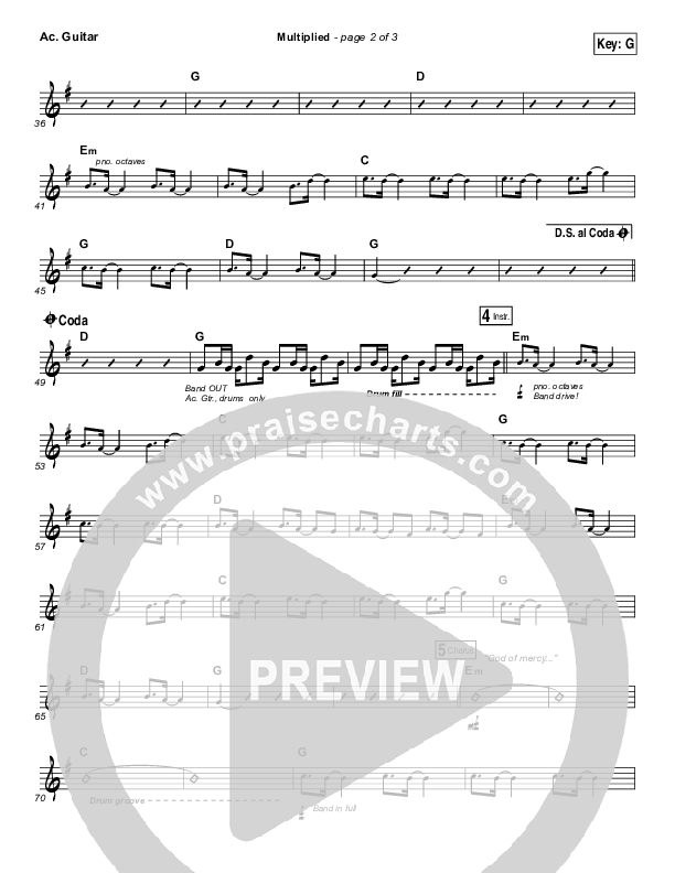 Multiplied Acoustic Guitar (Needtobreathe)