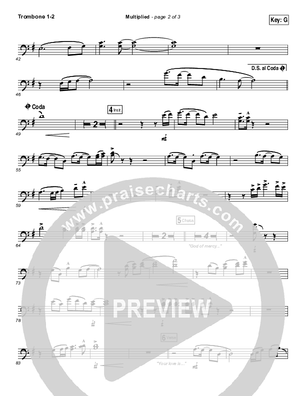 Multiplied Trombone 1/2 (Needtobreathe)