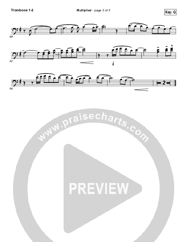 Multiplied Trombone 1/2 (Needtobreathe)