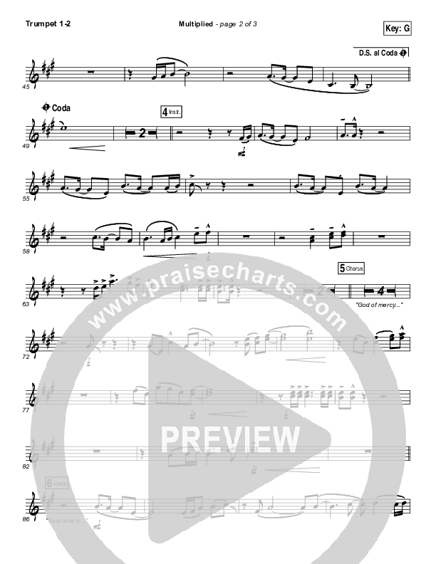 Multiplied Trumpet 1,2 (Needtobreathe)