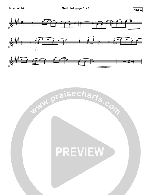 Multiplied Trumpet 1,2 (Needtobreathe)