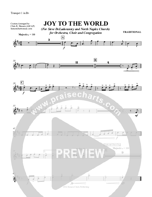 Joy To The World Trumpet 1 (Chris Hansen)