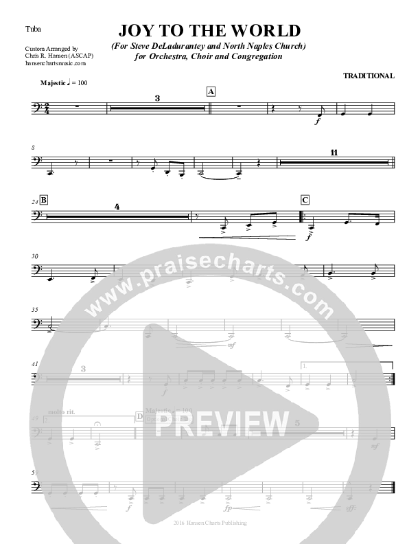 Joy To The World Tuba (Chris Hansen)
