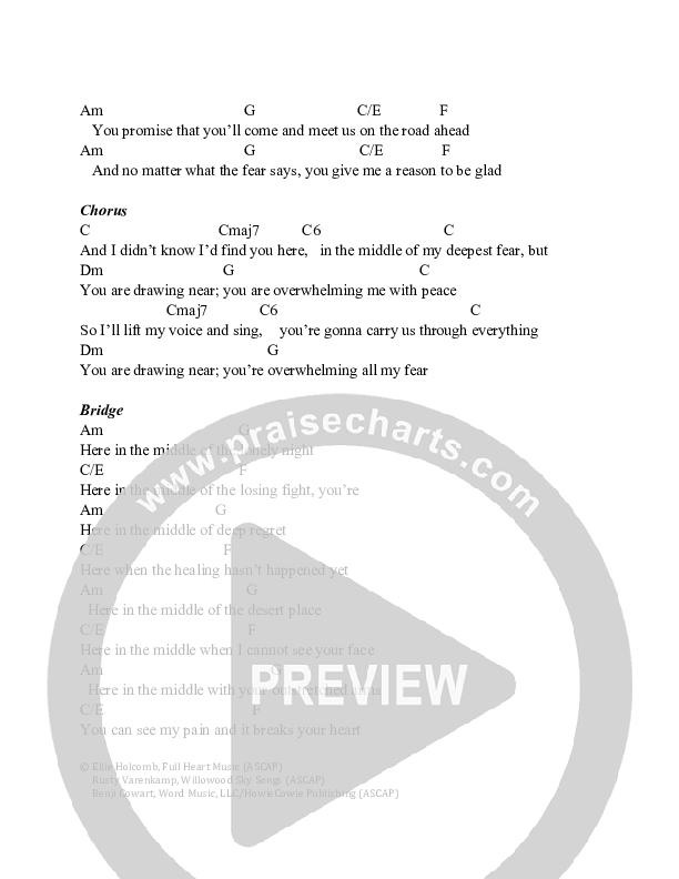 Find You Here Chords & Lyrics (Ellie Holcomb)