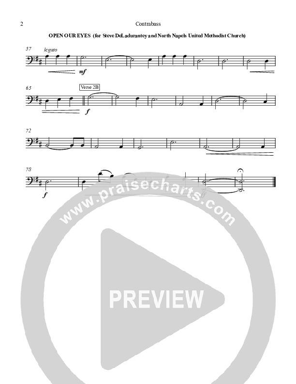 Open Our Eyes Contrabass (Chris Hansen)