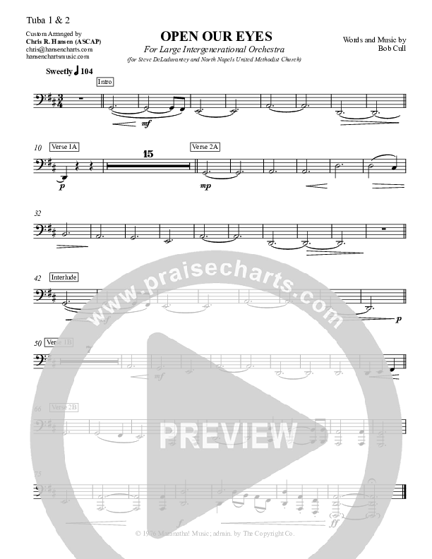 Open Our Eyes Tuba (Chris Hansen)