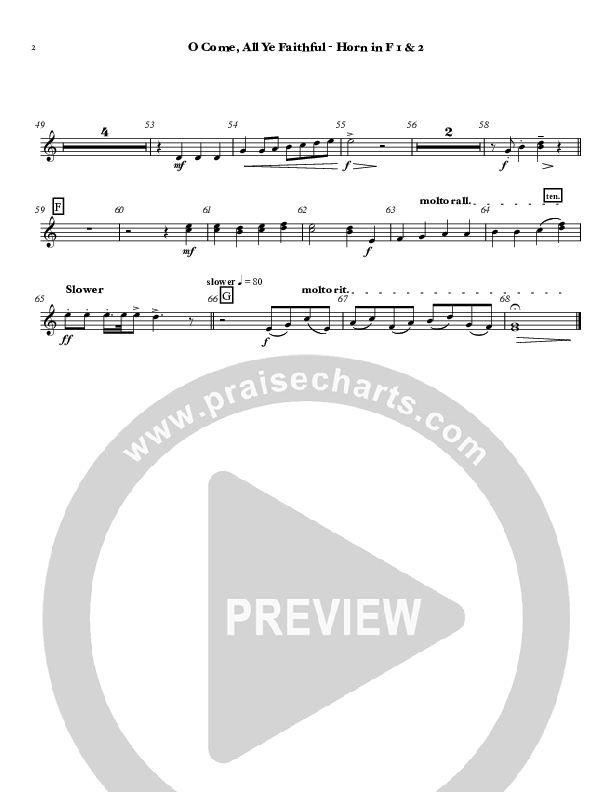 O Come All Ye Faithful French Horn (Chris Hansen)