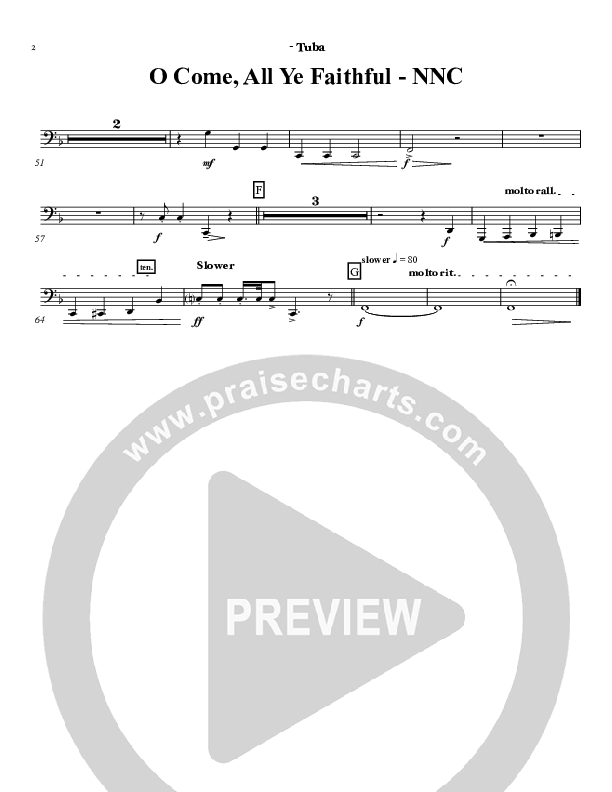 O Come All Ye Faithful Tuba (Chris Hansen)