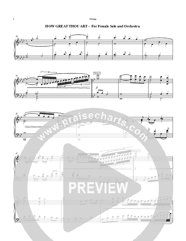 How Great Thou Art Strings (Chris Hansen)