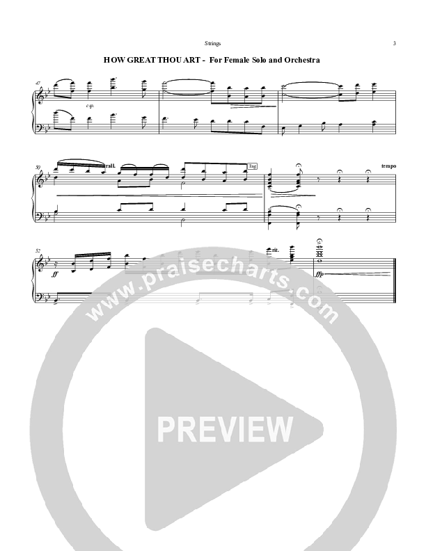 How Great Thou Art Strings (Chris Hansen)