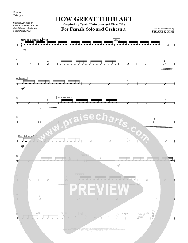 How Great Thou Art Triangle (Chris Hansen)