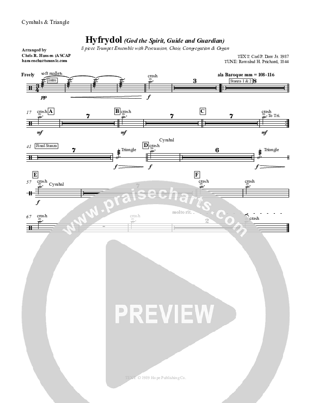 God Of Spirit Cymbals (Chris Hansen)