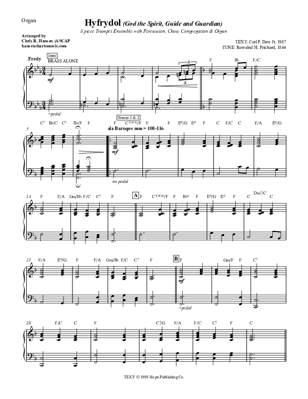 God Of Spirit Organ (Chris Hansen)