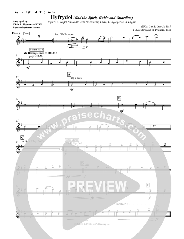 God Of Spirit Trumpet 1 (Chris Hansen)